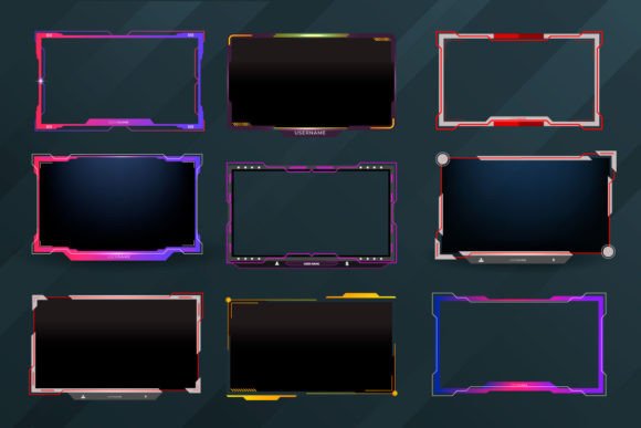 Download Twitch Stream Overlay Package - Overlay Collection